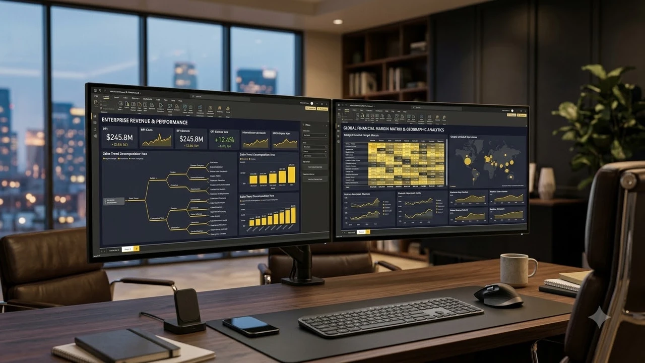 파워BI(Power BI)로 완성하는 엔터프라이즈 경영정보 시각화 보고서