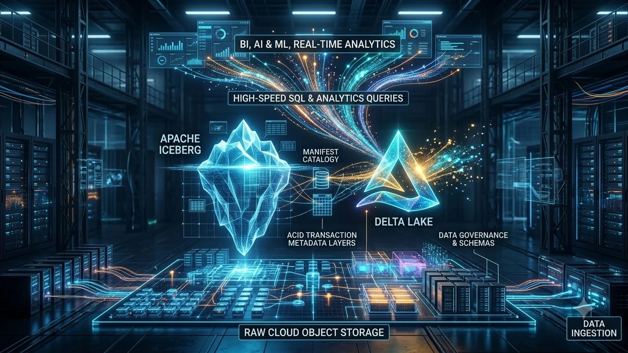 데이터 레이크하우스(Lakehouse) 아키텍처: Iceberg & Delta Lake 실무
